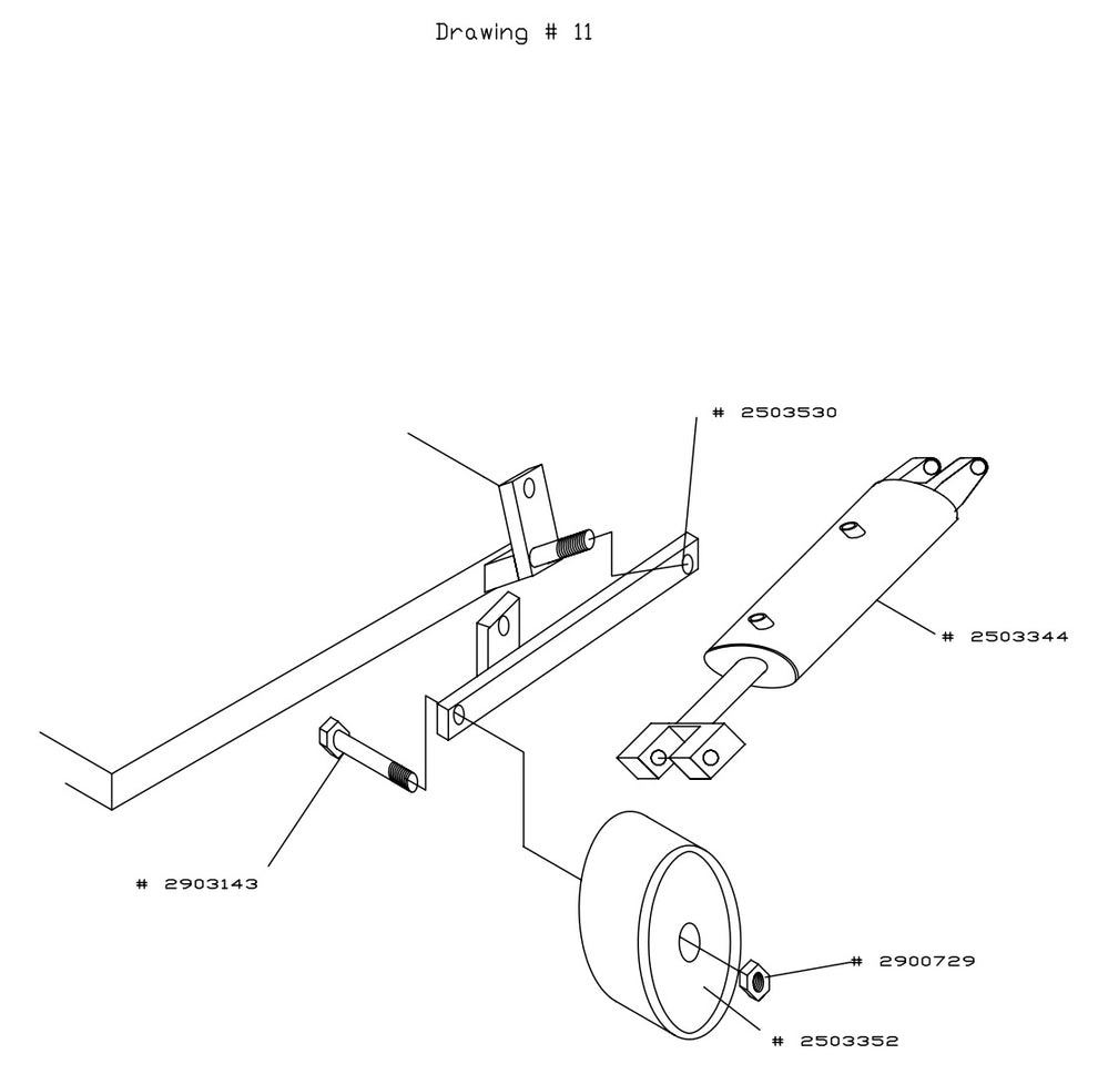 CC-DC-SS Parts List Drawing - 11