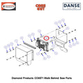 Plug 1-1/4" Hole 2501146 Fits Core Cut CC6571 Walk Behind Saw By Diamond Products