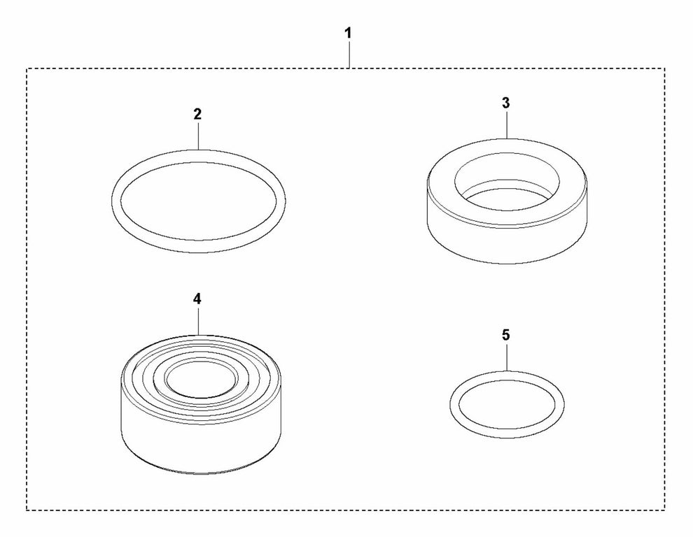 HA 45 Service Kit Assembly Parts by Husqvarna