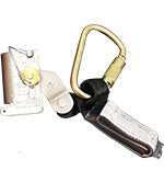 French Creek Fall Safety Sleeve with Carabiner and Shock Absorber 1401A-38