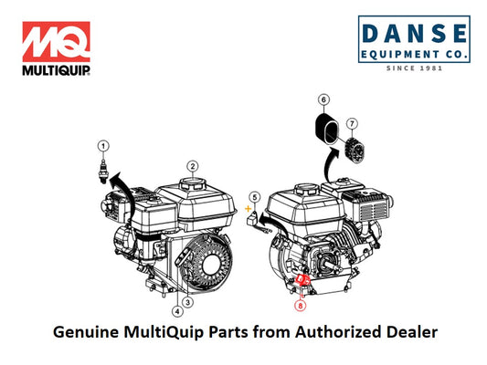 15600Z0T810 Cap Assy., Oil Filler For Honda GX160UT2QX2 Fits J3036H55 Series Whiteman Walk-Behind Power Trowels By Multiquip