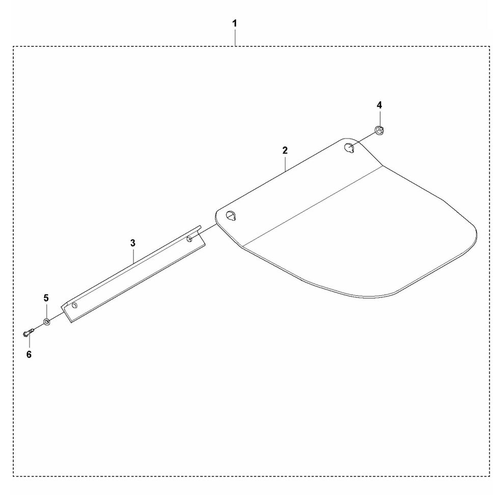 LF 75 LAT Block Paving Plate 500 mm (19,7 in") Assembly Parts by Husqvarna