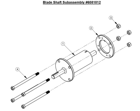 CG-1 Blade Shaft Subassembly