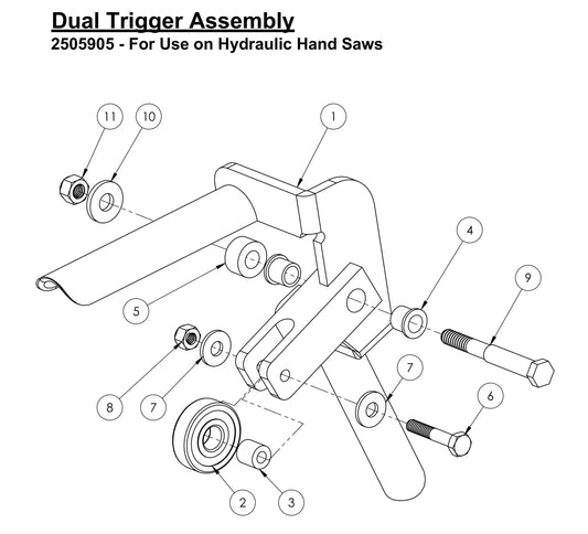 HS-24-F-15 Dual Trigger Assembly Parts