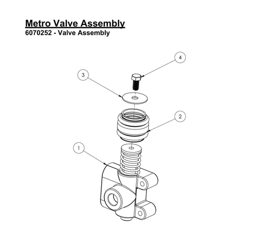 HS-24-F-8 Metro Valve Assembly Parts