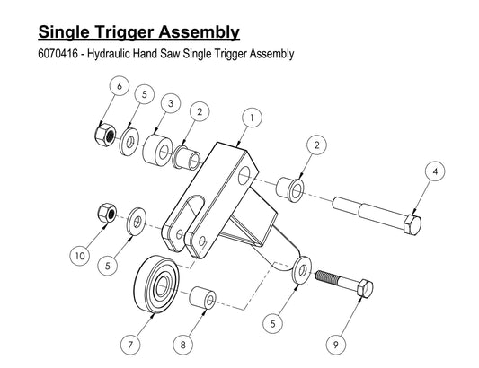 HS-24-F-8 Single Trigger Assembly Parts