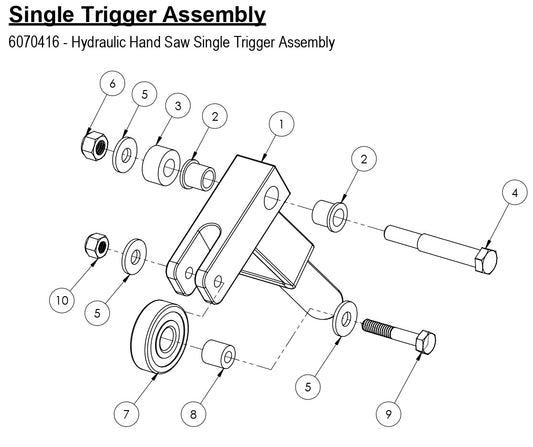 HS-20-F-8 Single Trigger Assembly