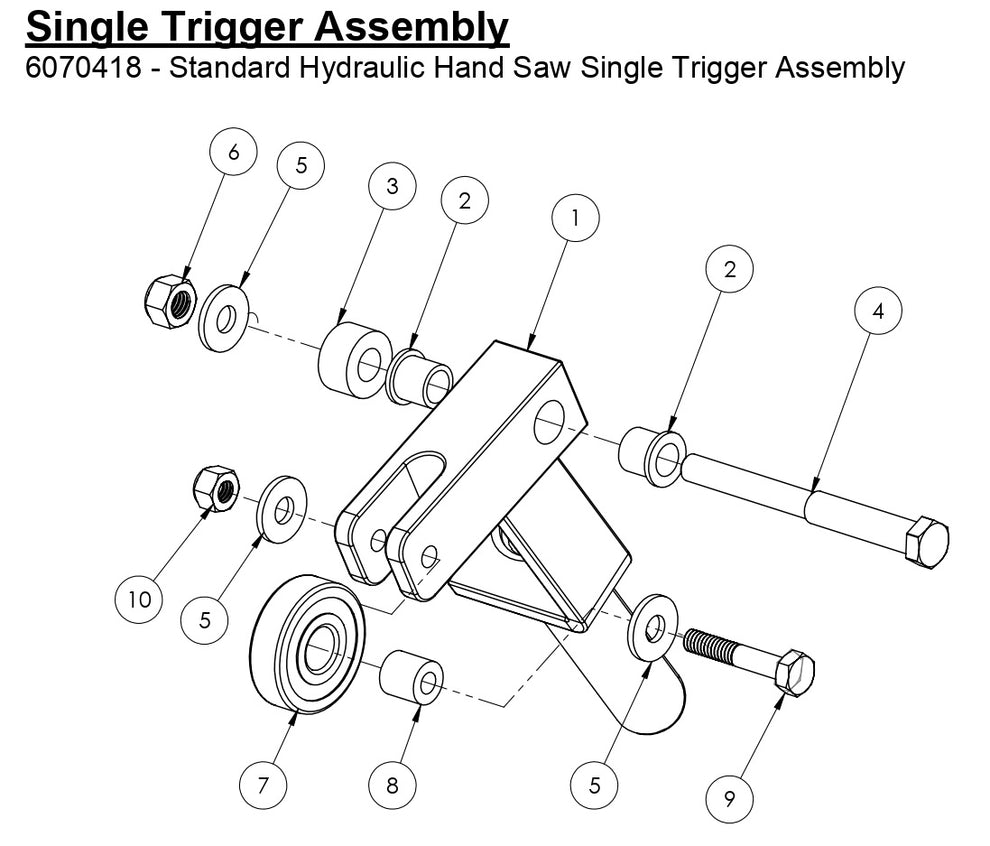 HS-20-8 Single Trigger Assembly