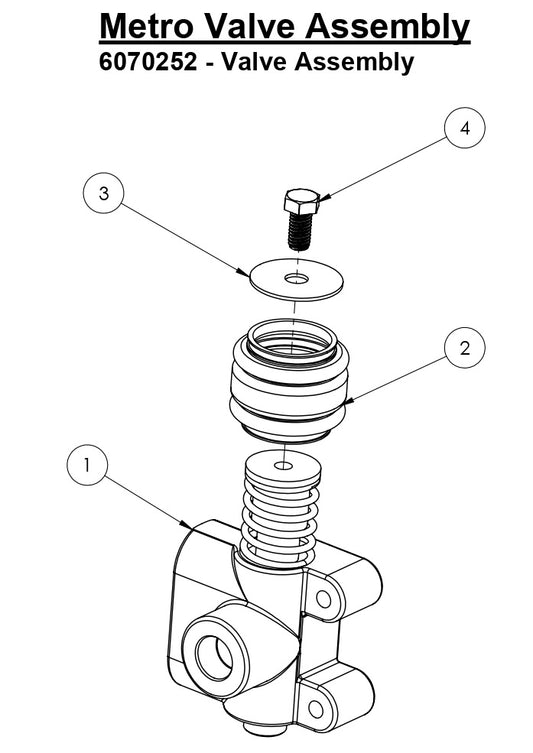 HS-16-10 Metro Valve Assembly