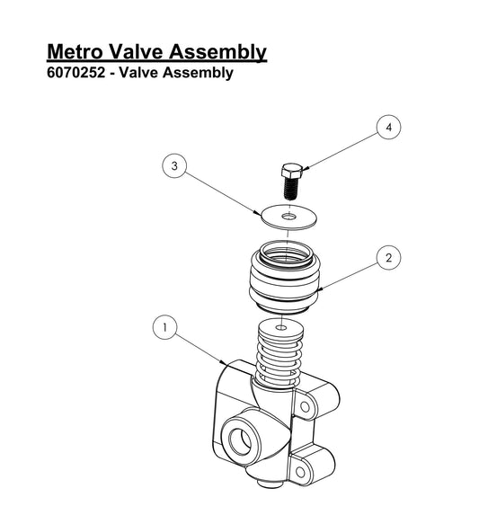 HS-20-10 Metro Valve Assembly Parts