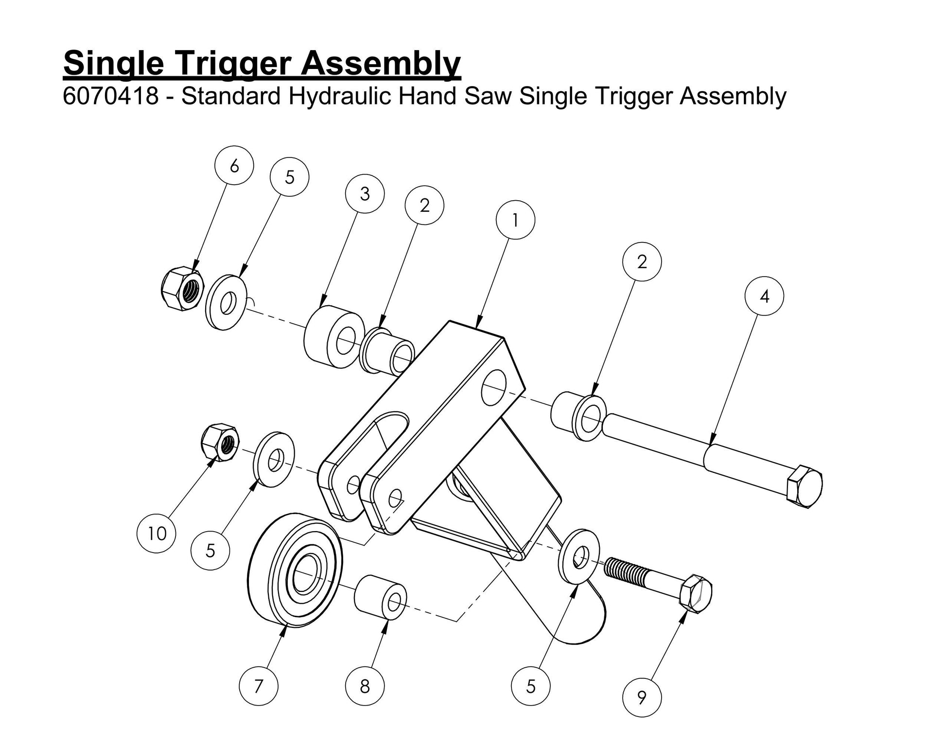 HS-20-12 Single Trigger Assembly Parts