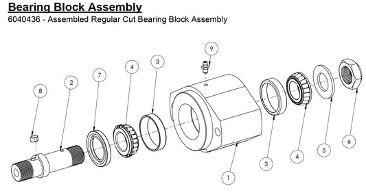 HS-20-15 Bearing Block Assembly