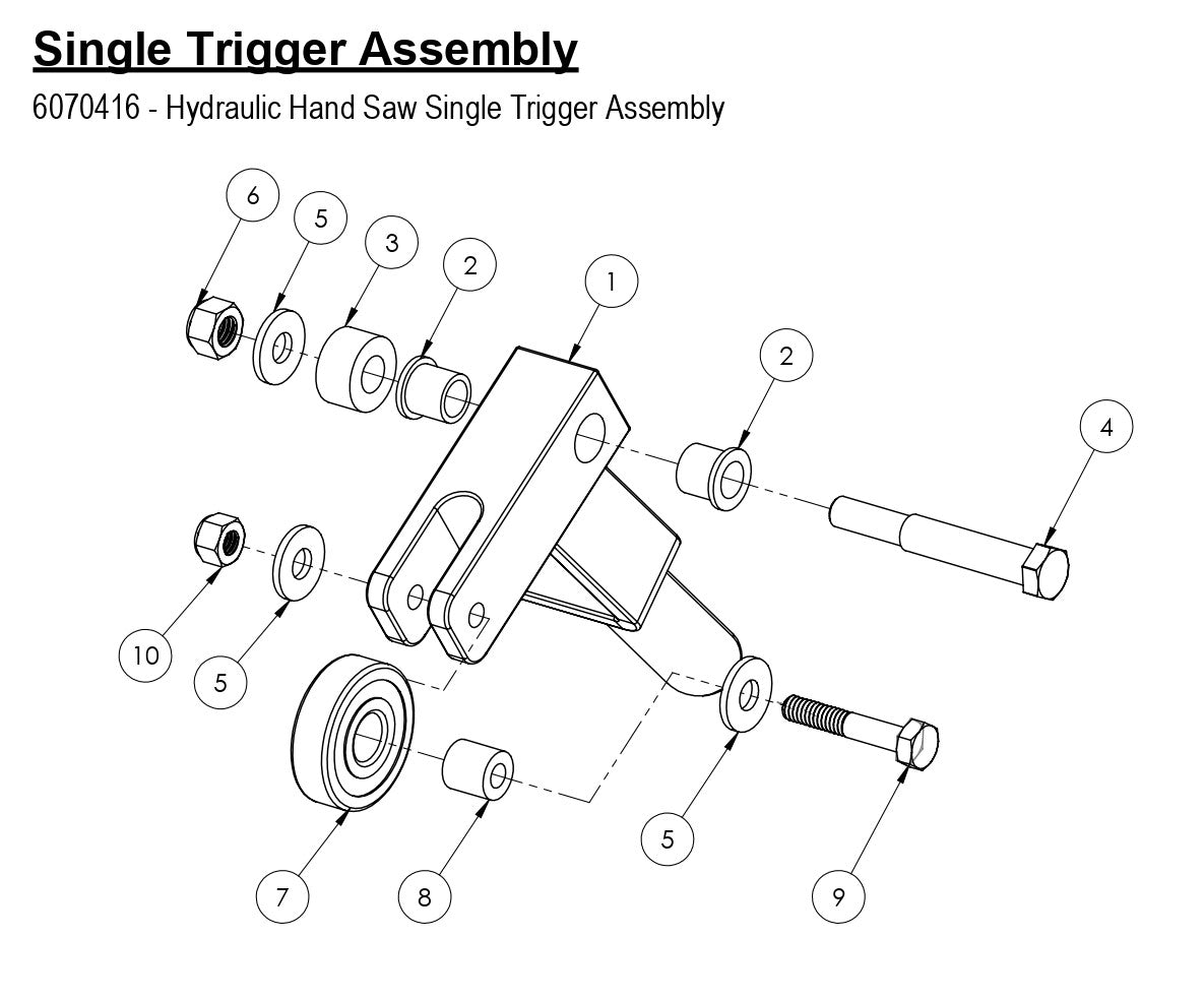 HS-24-F-12 Single Trigger Assembly Parts