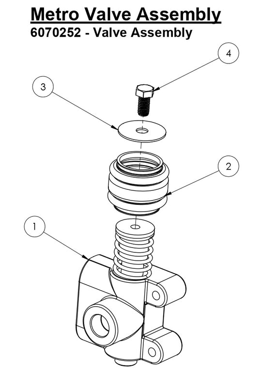 HS-20-F-10 Metro Valve Assembly