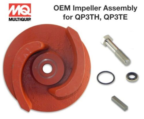 Impeller Assembly for Multiquip QP3TH, QP3TE Pumps 1992040033ASSY