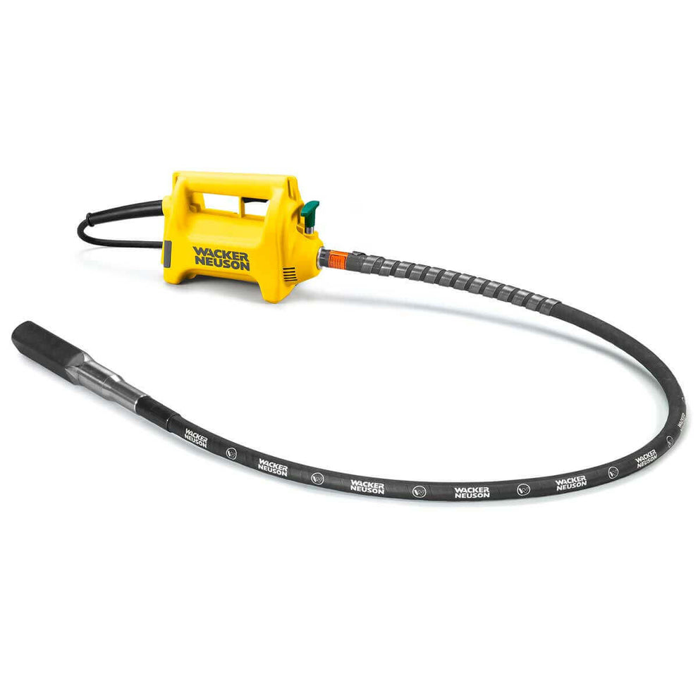 Wacker HMA Concrete Internal Vibrator Kit includes 1.8kW M2500 Motor 10ft. Flexible Shaft and 1 3/8 inch Head