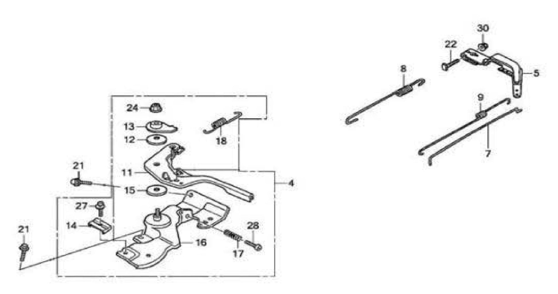 MAC5501G Control Assembly Parts