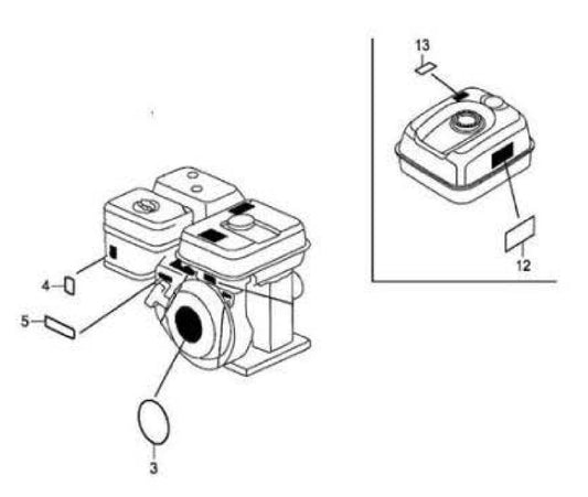 MAC5501G Engine Assembly Parts