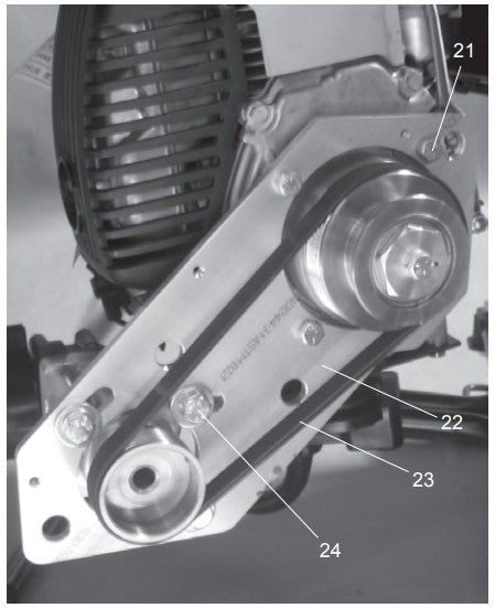 BP-50a Backpack Concrete Vibrator Assembly Parts by Oztec