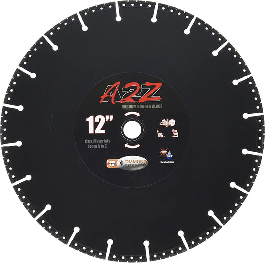 Diamond Products 21535 A2Z Specialty Metal Cutting Blade 12&quot; X 1.25 - 1&quot; Arbor
