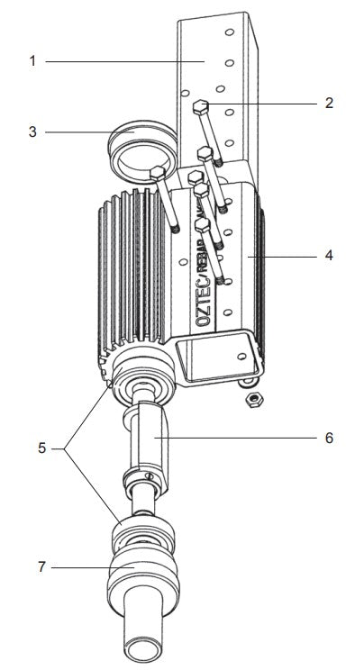 Rebar Shaker Head Parts By Oztec
