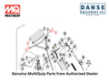 22762 Grip, Handle For B46 Series Whiteman Walk-Behind Power Trowels By Multiquip