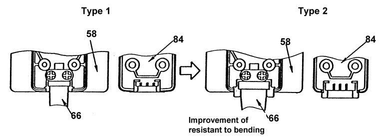 HM1140C Change on Motor Housing Com. Controller Cover, Cord Guard Type 1 Demolition Hammers Assembly Parts By Makita
