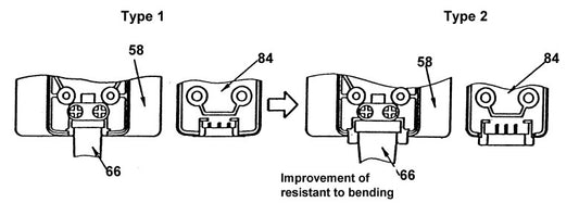 HM1140C Change on Motor Housing Com. Controller Cover, Cord Guard Type 2 Demolition Hammers Assembly Parts By Makita