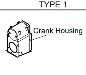 HM1800 Change on Crank Housing Type 1 Demolition Hammer Assembly Parts By Makita
