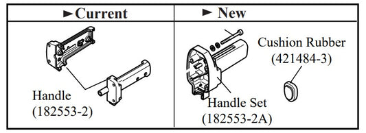 HM1800 Change on Handle Set and Cushion Rubber Type 1 Demolition Hammer Assembly Parts By Makita
