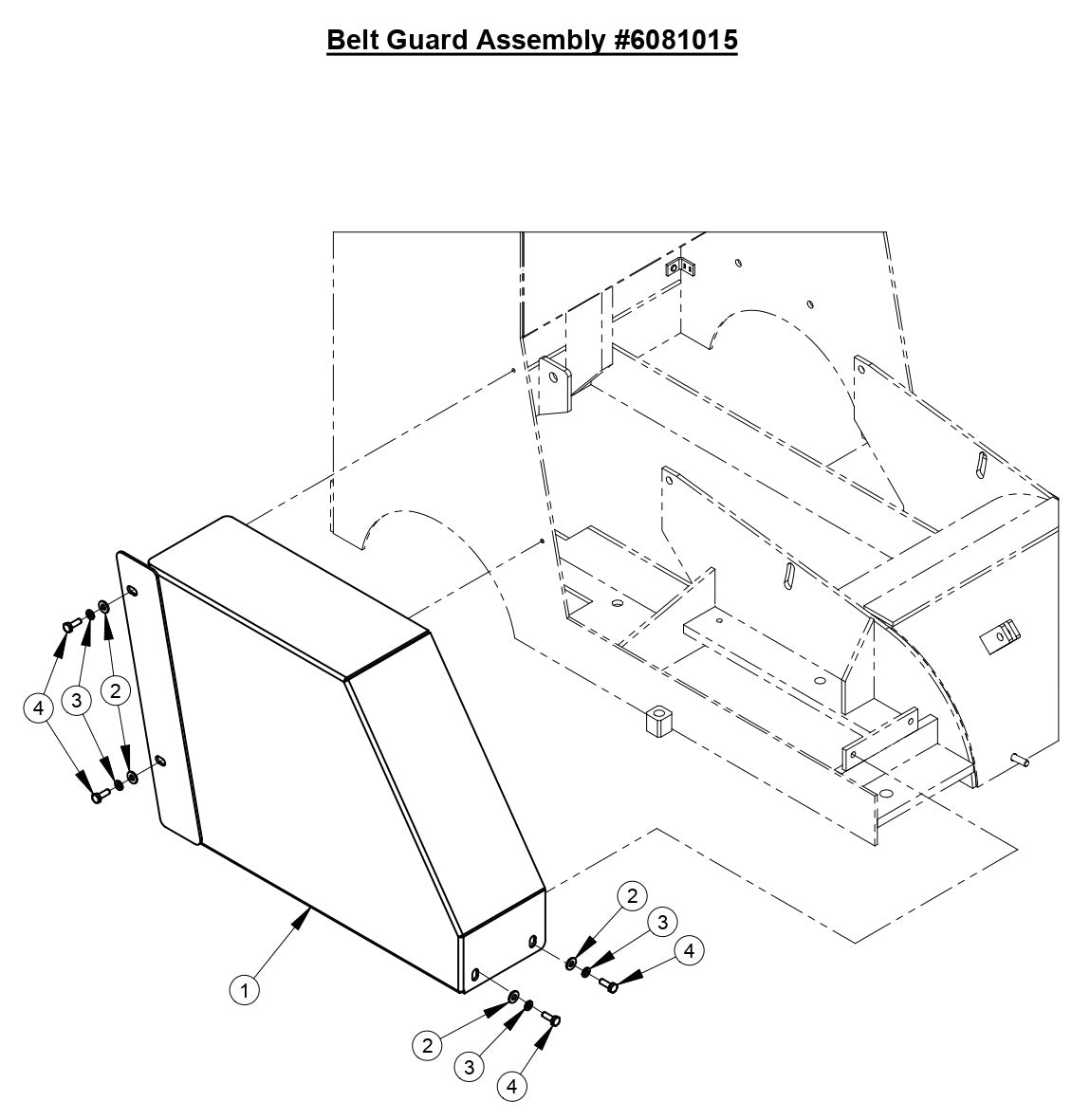 CG-1 Belt Guard Assembly