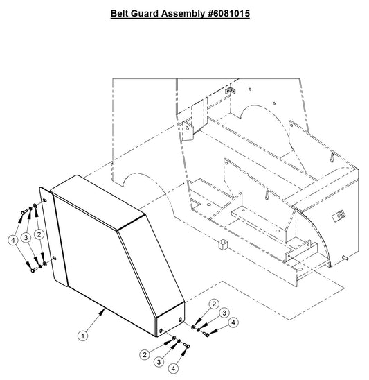CG-1 Belt Guard Assembly