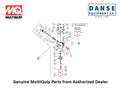 2614 Gasket Kit For C4-Series Whiteman Walk-Behind Power Trowels By Multiquip
