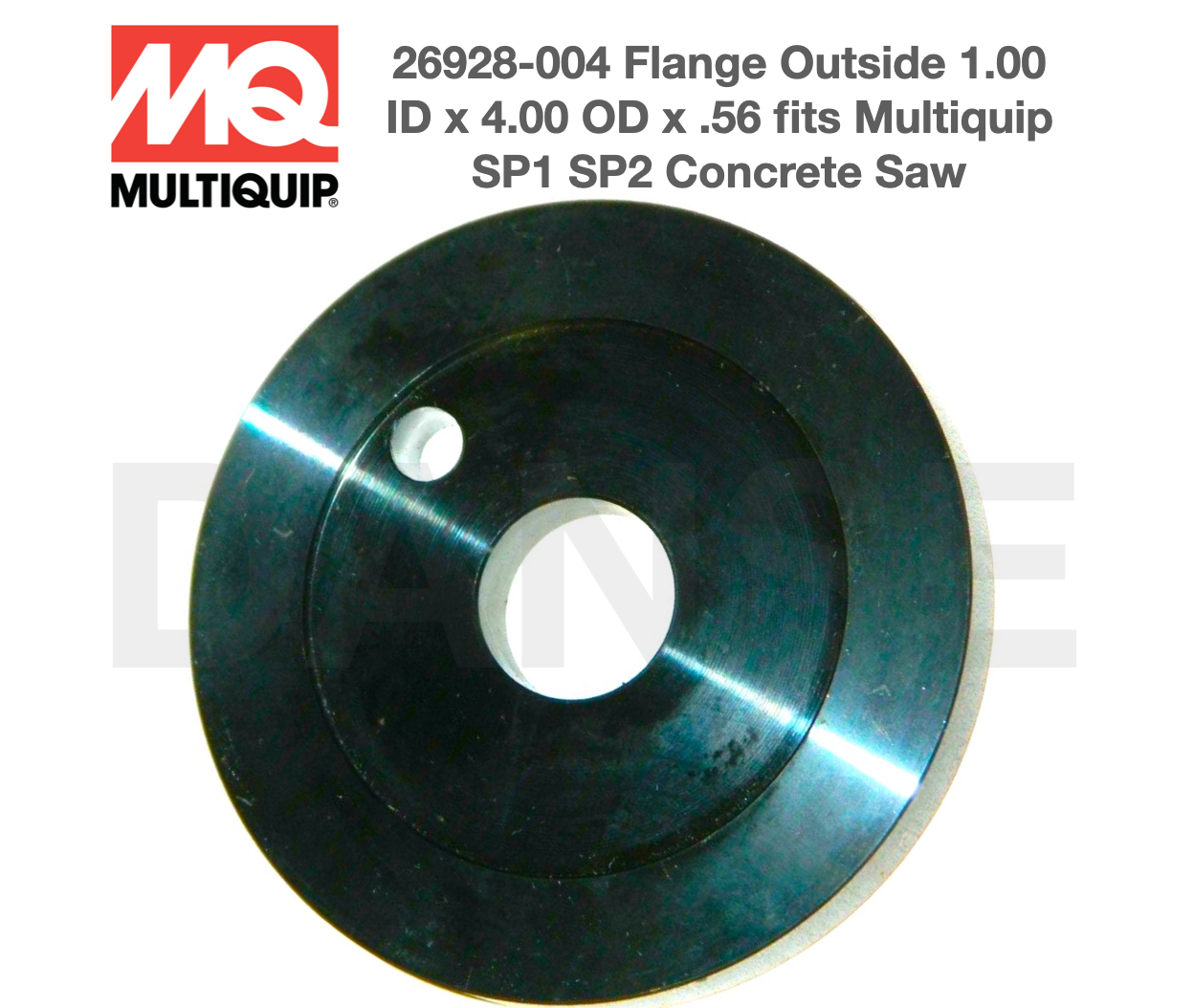 26928-004 Flange, Blade Outer for SP118 Walk Behind Flat Concrete Saw by Multiquip
