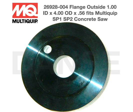 26928-004 Flange, Outer for SP1E16A Walk Behind Flat Concrete Saw by Multiquip