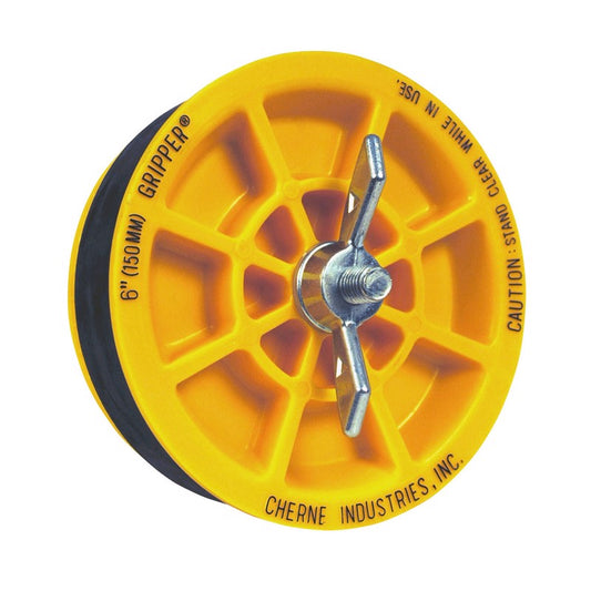270261 6 in. End of Pipe Gripper Plug By Cherne