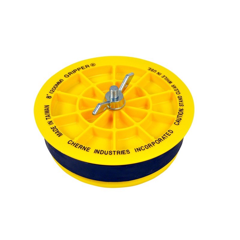 270270 8 in. End of Pipe Gripper Plug By Cherne