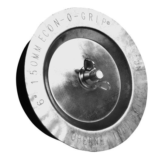 271578 6-Inch Econ-O-Grip Plug By Cherne