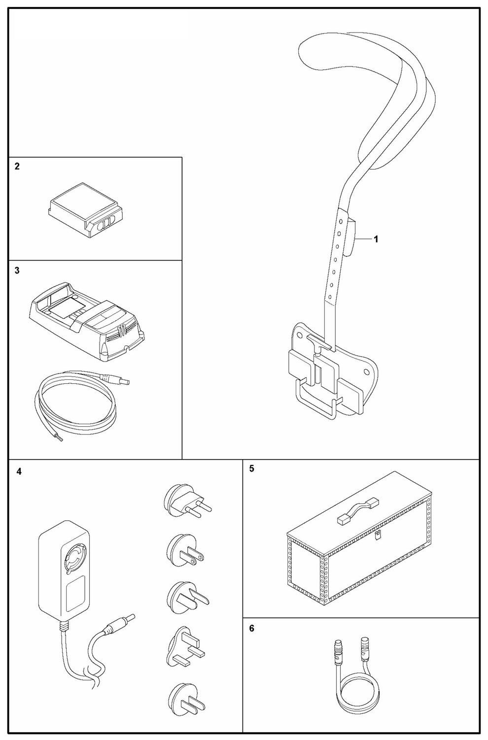 DXR 275 Remote Control Accessories Assembly Parts