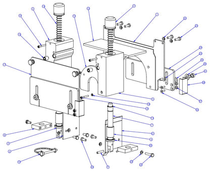 Blade Block Assembly parts-X750 By Husqvarna