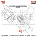 2900508 Cap Screw, Hex Hd., 5/16-18 x 1-1/2" for CC1000 Concrete Saw Core Cut by Diamond Products