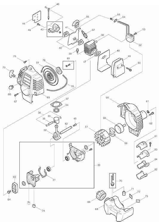 RBC252 String Trimmer Assembly Part 2 by Makita