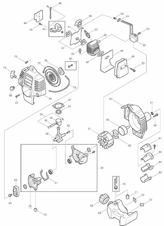 RBC25A Grass Trimmer Assembly  Part-2 by Makita
