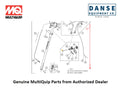 30229 Cable, Instaclutch 78.88" For PRO36-Series Whiteman Walk-Behind Power Trowels By Multiquip