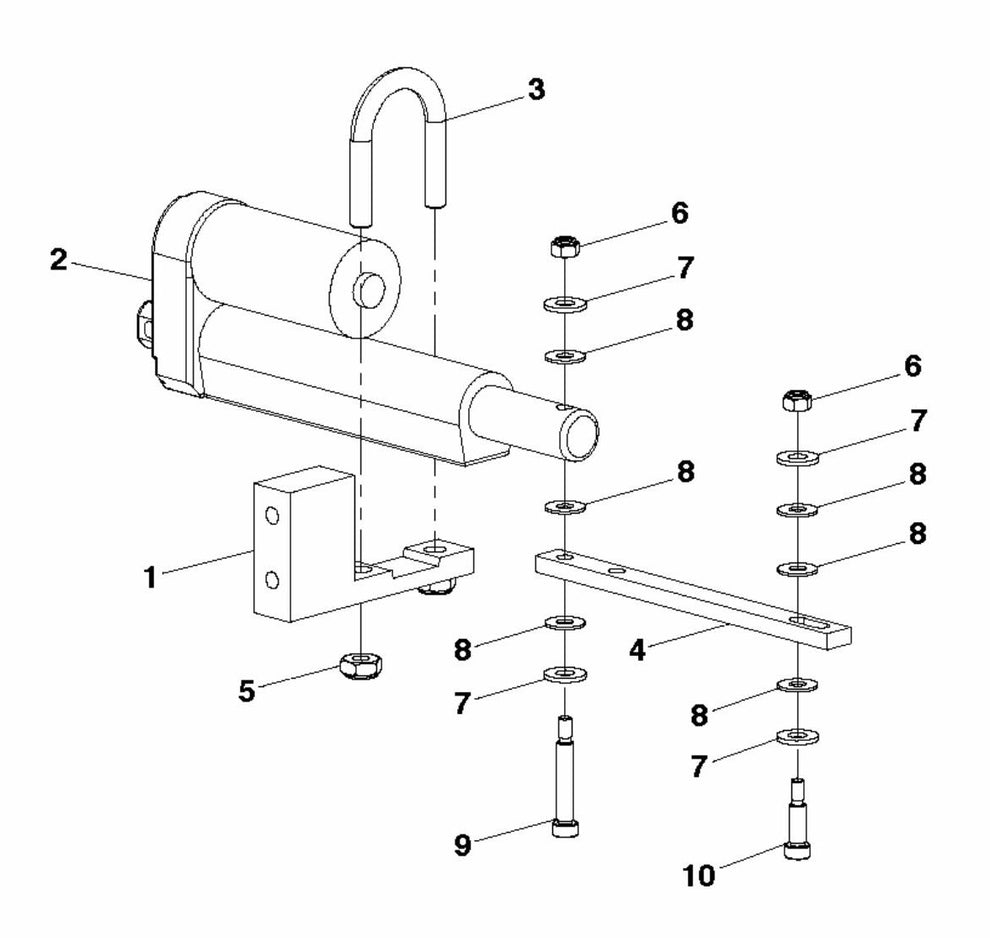 Soff Cut 5000 Kit, Throttle Actuator Assembly Parts by Husqvarna