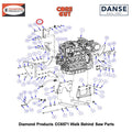 Support Bracket 6019265 Fits Core Cut CC6571 Walk Behind Saw By Diamond Products