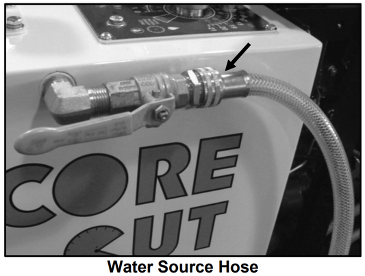 3200027 Water Valve fits Core Cut CC1300XL Concrete Floor Saw by Diamond Products