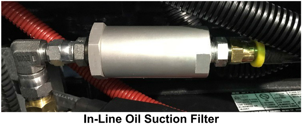 3201940 Mini In Line Oil Filter 3/8"NPT (90 MICRON) for CC7570 and other Core Cut Saws