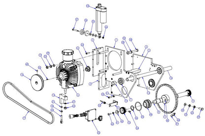 Pump Assembly parts-GX4200 By Husqvarna