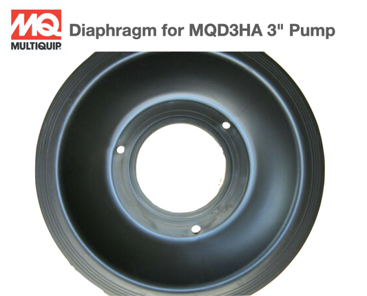337030000 Diaphragm 3-Inch for Multiquip MQD2HA MQD3HA Diaphragm Pump